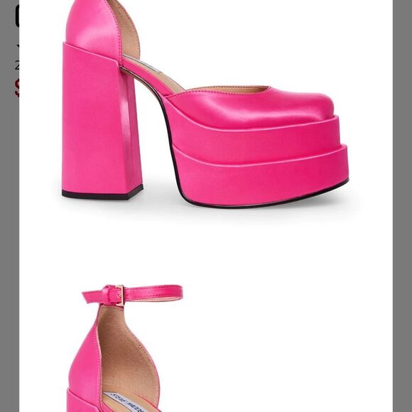 Steve Madden Charlize Platforms in Pink Size 11 - Picture 4 of 15